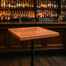 Aged Copper Square Table Tops