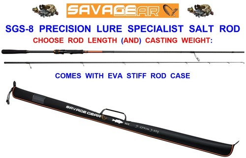 New savage gear sgs8 precision - new,