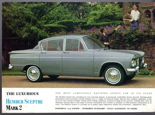 Humber sceptre mk2 1725 - sceptre,