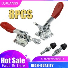 8PCS Horizontal Toggle Clamp