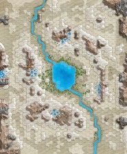 Battletech "Hidden Oasis" Battlemat