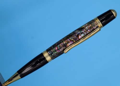 Paua abalone sierra pen - abalone,