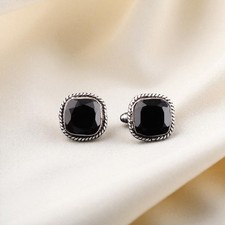 Black Onyx Gemstone 925