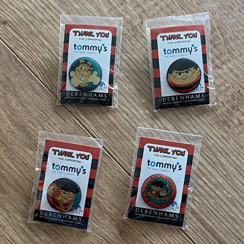 Dennis the menace pin - , badges