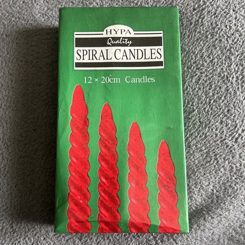 Christmas spiral candles hypa - spiral,