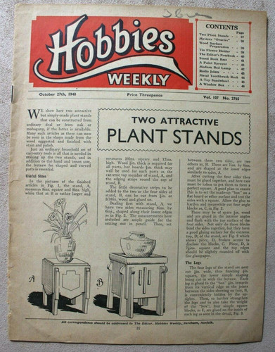 Hobbies weekly 1948 vol 107 - vol,