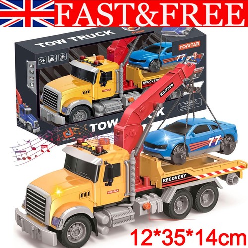 Tow truck toy transporter - tow,