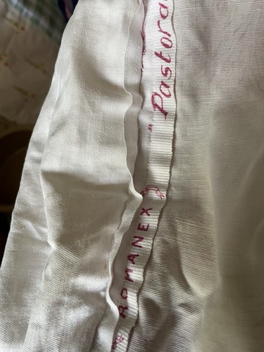 Vintage french curtains - french,