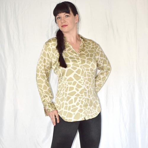 Zara soft shine satin blouse - zara,
