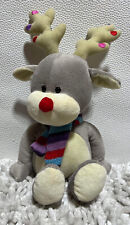 Card Factory Hugs reindeer Cuddles Collection soft toy plush 13”