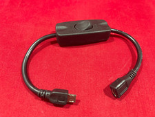 25cm Short microUSB extension
