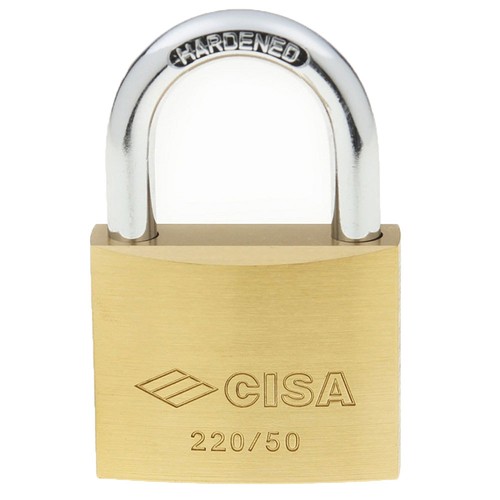 Cisa brass padlock - cisa, ka