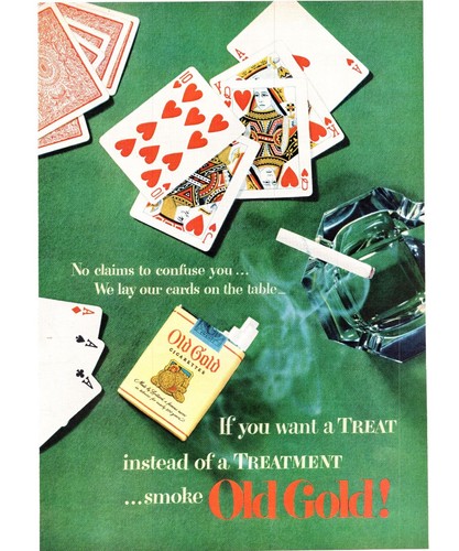 1951 old gold - old, cigarettes