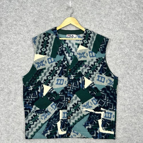 Vintage fila waistcoat - 90’s,