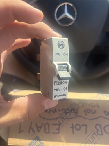 Wylex b16 16a - plug-in, mcb