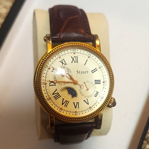 Stauer mens quartz moon - mens, phase