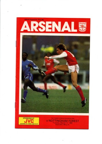 Arsenal nottingham forest - arsenal, v