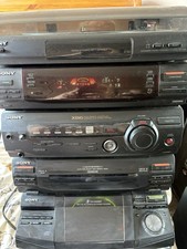 Sony XB6 retro music centre with super woofer SAW speakers