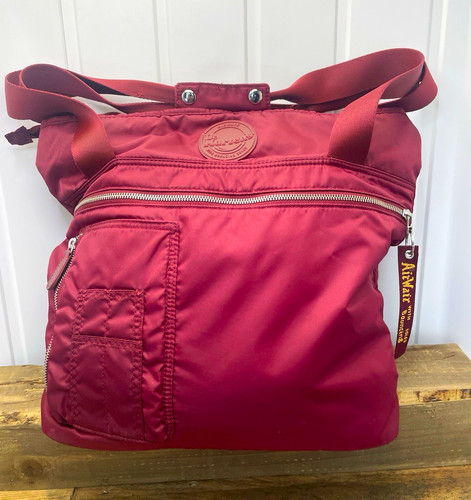 Martens burgundy tote - dr.,