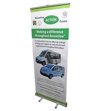 Custom Pull Pop Up Banner