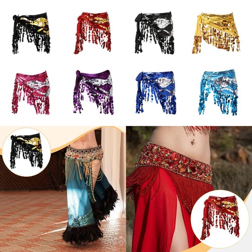 Belly dance hip scarf - dance,