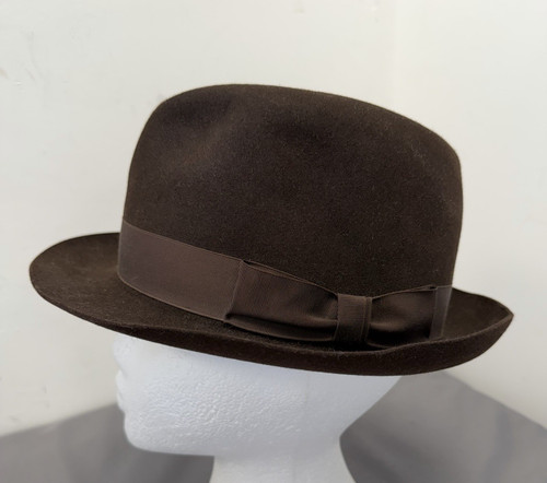 Dunn vintage brown - vintage, felt