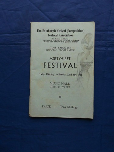 The edinburgh musical - the,