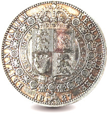 1887 Victoria Half Crown Coin