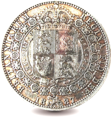 1887 victoria half - 1887,