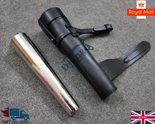 Saddle Hip Flask Top Leather