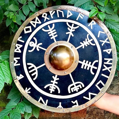 Halloween viking shield - halloween,