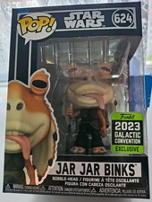 Star Wars - Jar Jar Binks 2023 Galactic Convention Exclusive #624 - Funko Pop!!