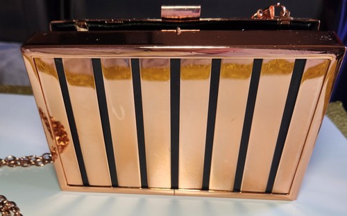 Justfab rose gold striped - justfab,