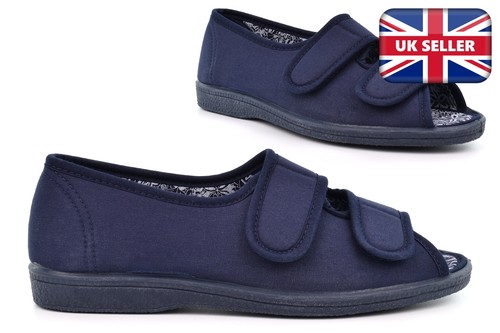 Womens wide fit slippers - womens,