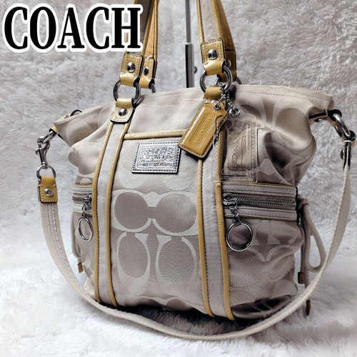 Coach poppy signature canvas - coach,