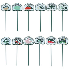Vegetable Signs Markers Labels