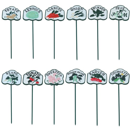 Vegetable signs markers - signs, labels