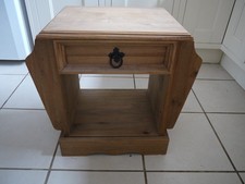 Oak Single Drawer Side Table/Storage Unit
