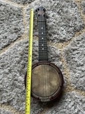 VINTAGE MERRY BRIGHT BANJO STRING UPCYCLE PROJECT CLASSIC SPARES OR REPAIRS