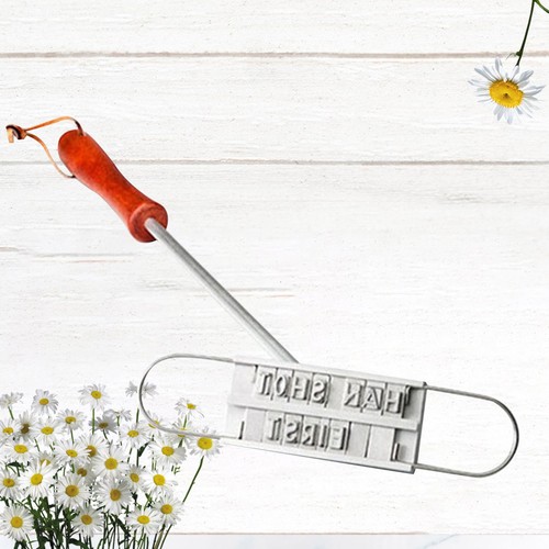 Durable bbq branding iron set - bbq,