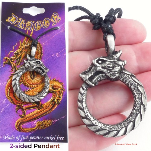 Ouroboros pendant necklace - ouroboros,