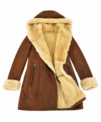 Ladies sheepskin jacket - ladies,