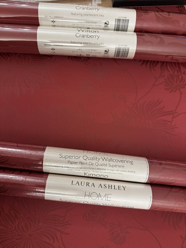 Laura ashley kimono cranberry - ashley,