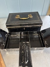 Vintage METAL DEED / CASH TIN