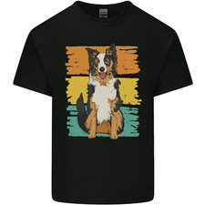 Australian Shepherd Dog Sheepdog Mens Light Cotton T-Shirt