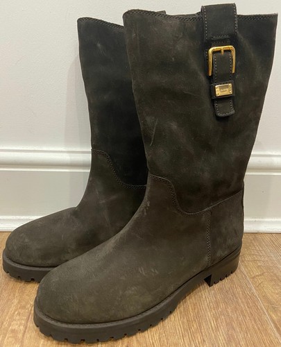 Dolce gabbana brown suede - &,