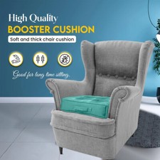 Luxury Booster Cushion Armchair Waterproof Polyester Seat Chair Rise Thick NEW