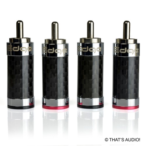 Edge rca plug rhodium - edge,