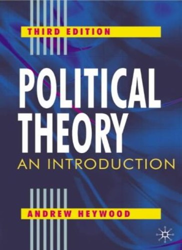 Political theory an - political, theory: