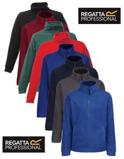 Full Zip Fleece Jacket Regatta Thor III Long Sleeve Fleece Upright Collar